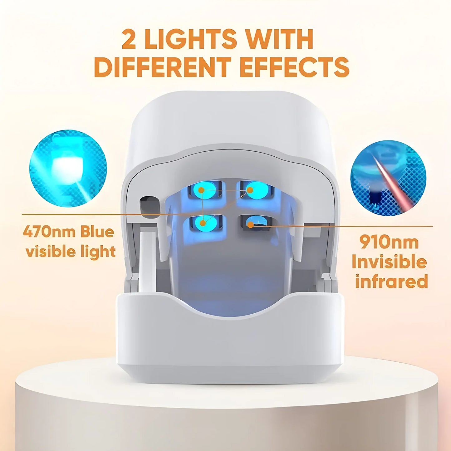 USB Oplaadbaar Teennagel Schimmel Laser Apparaat –